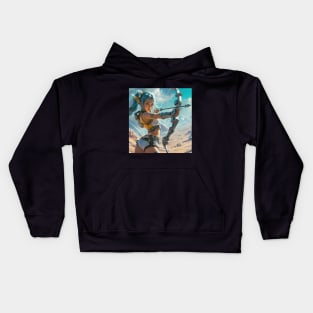 Archer Number 8 Kids Hoodie